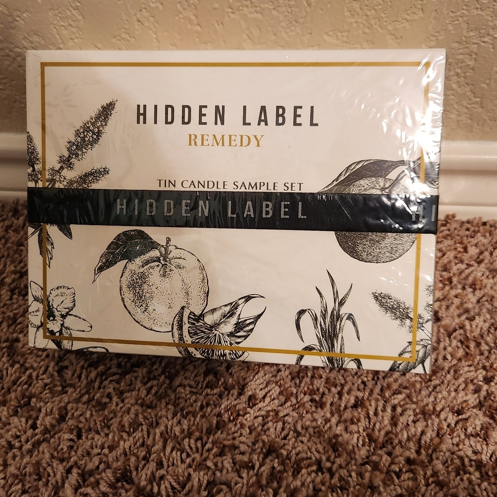 Hidden Label Candle Sampler Set
